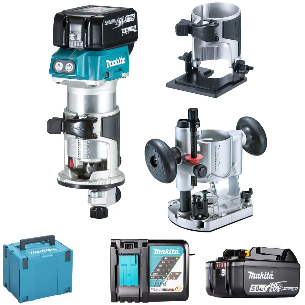 Makita DRT50RTJX2 18V 5Ah Sladdlös Trimmer