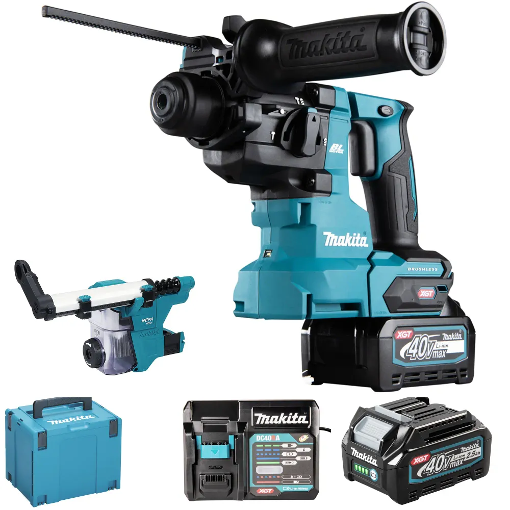 Makita HR010GD201 borrhammare 40V 2,5Ah