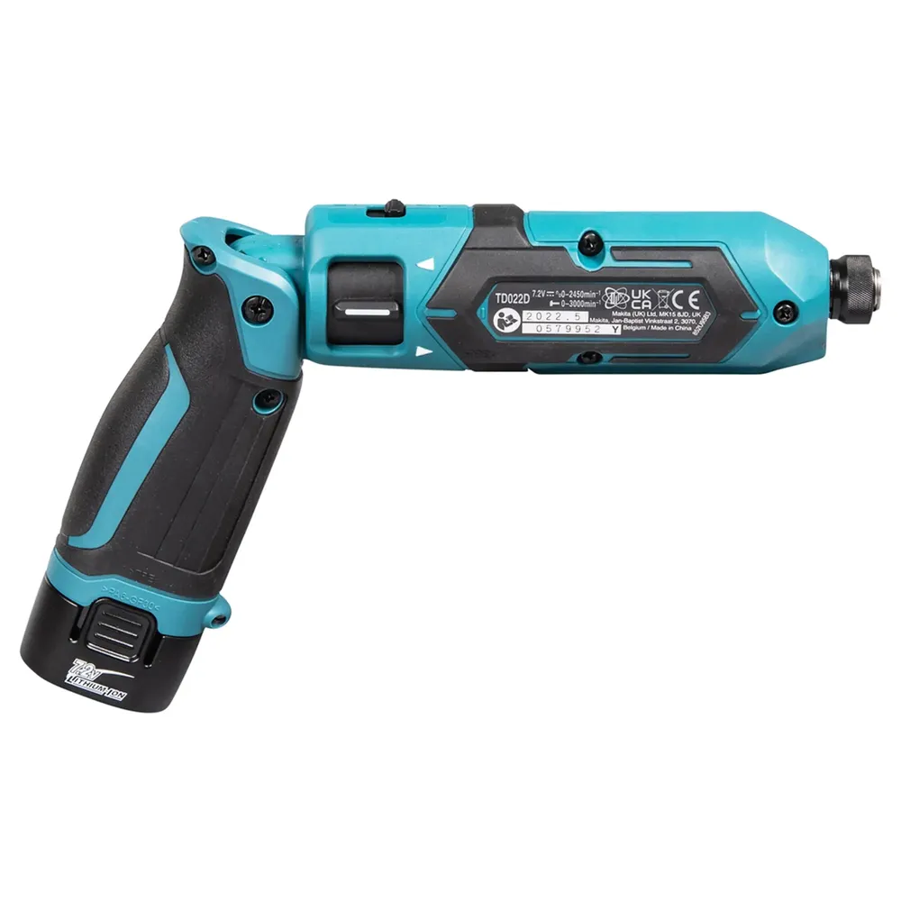 Makita TD022DSE 7,2V 1,5Ah Slagnyckel