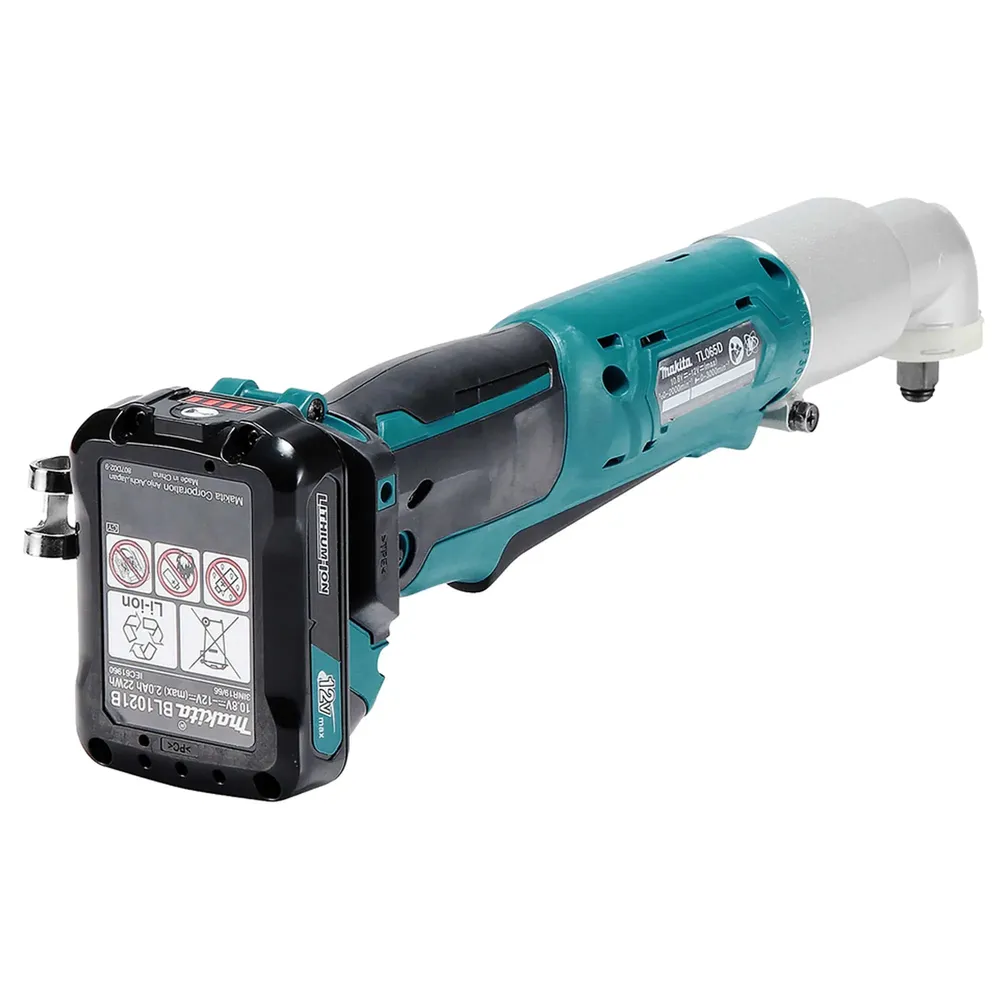 Makita TL065DSAJ 12V 2Ah Vinkelslagerskruvmejsel