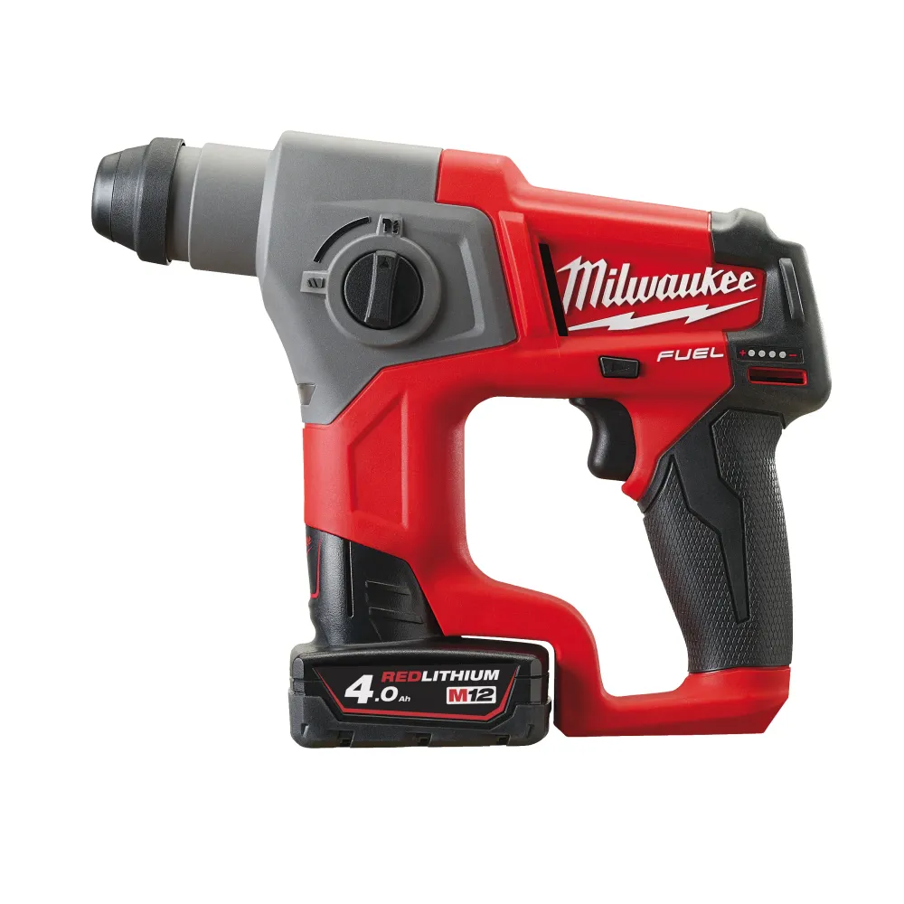 Milwaukee M12 CH-402 12V 4Ah slagborrmaskin