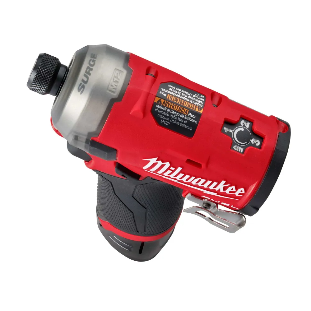 Milwaukee M12 FQID-0 12V slagskruvmejsel