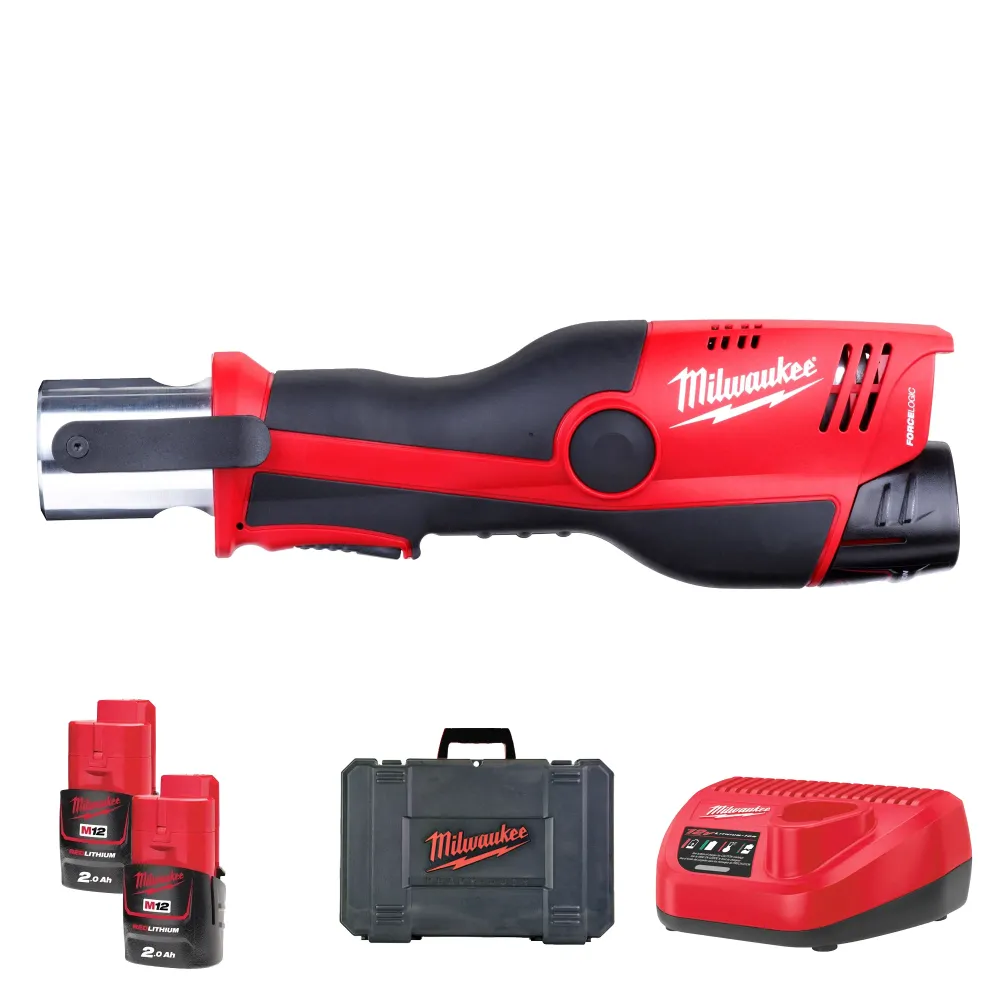 Milwaukee M12 HPT-202C 12V 2Ah pressmaskin