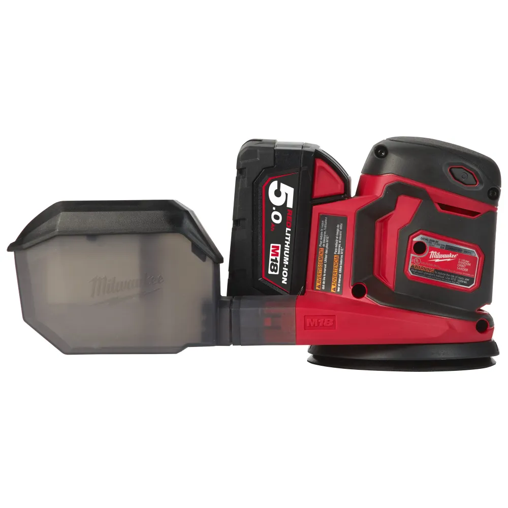 Milwaukee M18 BOS125-502B 18V 5Ah Excenterslip