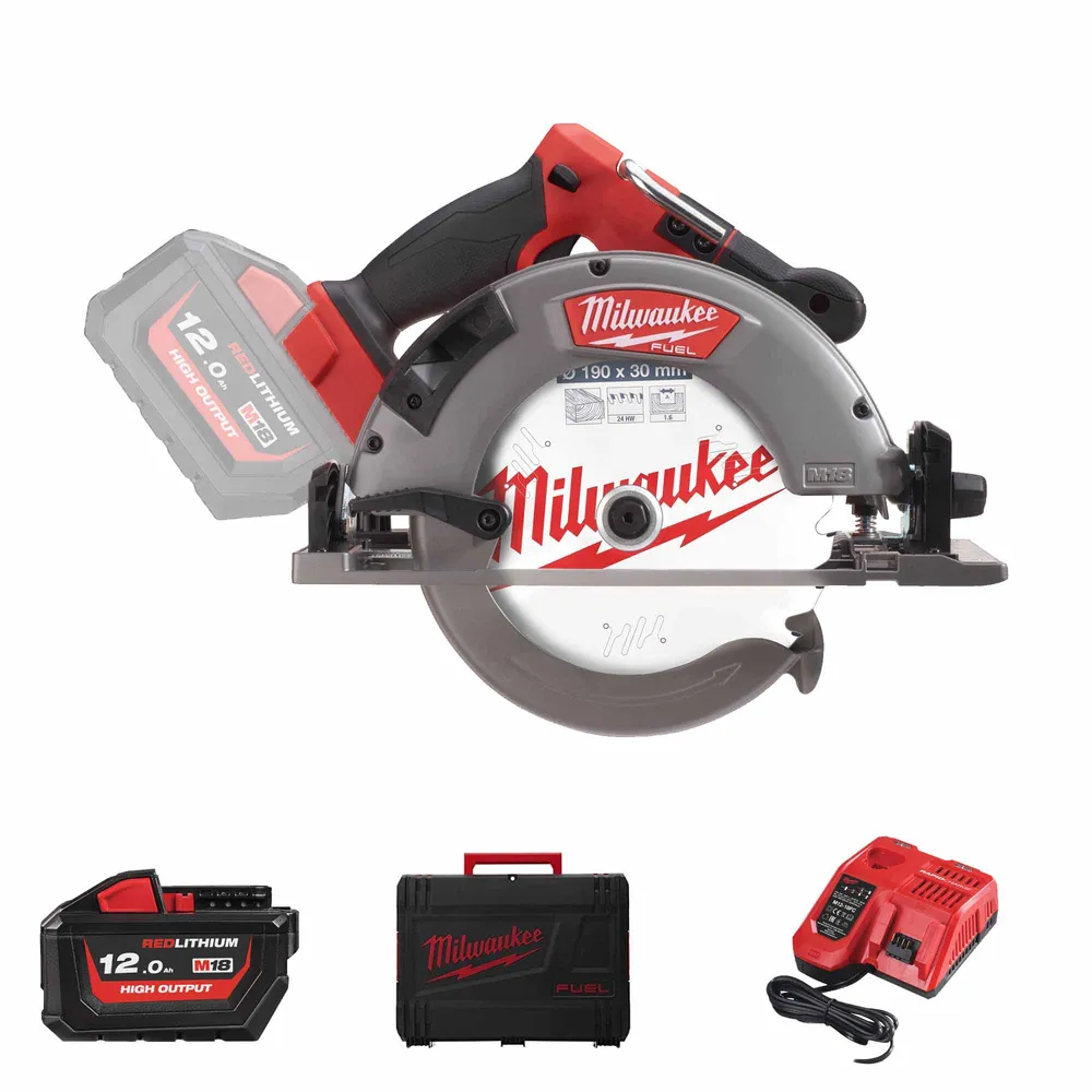Milwaukee M18 FCSG66-121C 18V 12Ah Cirkelsåg