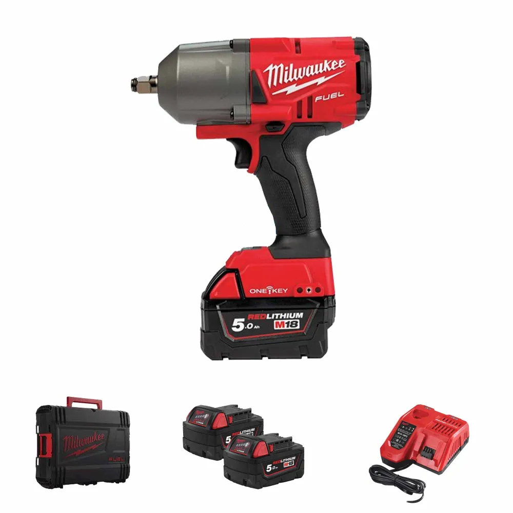 Milwaukee M18 ONEFHIWF12-502X 18V 5Ah mutterdragare
