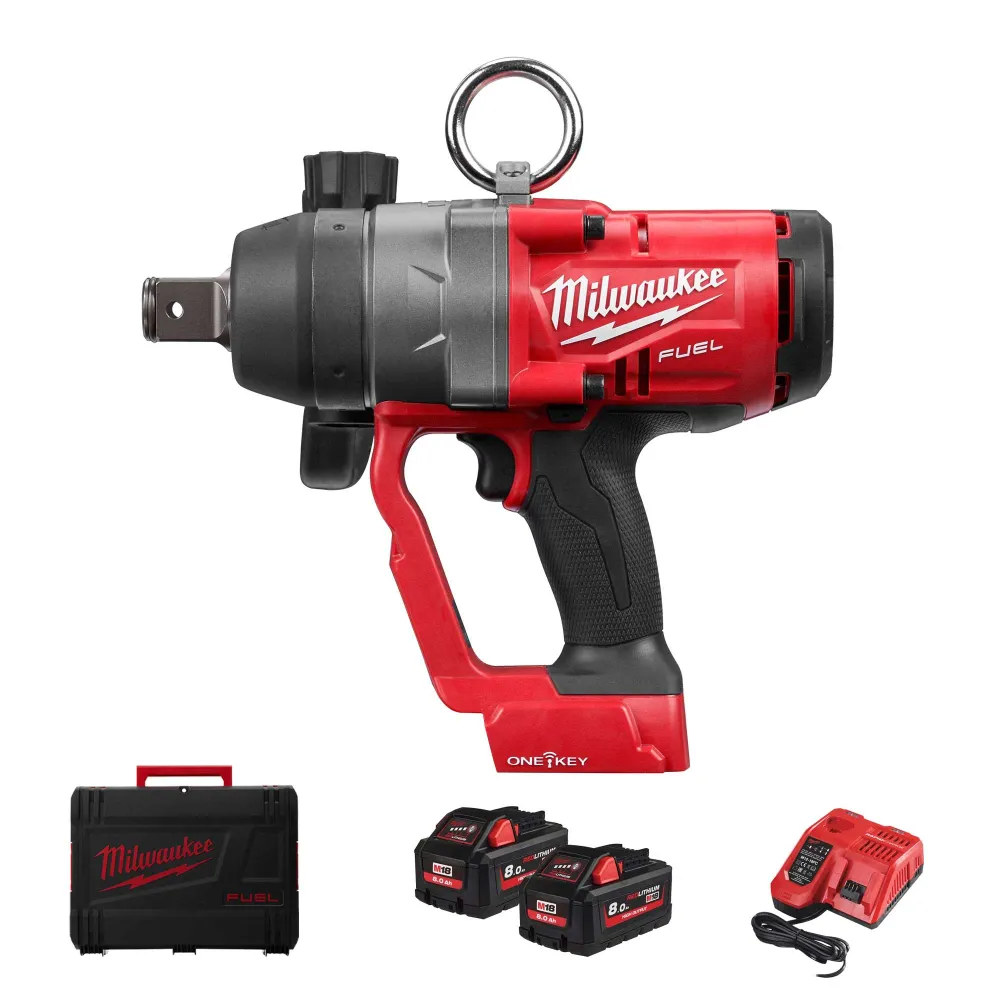 Milwaukee M18 ONEFHIWF1-802X 18V 8Ah slagskruvmejsel