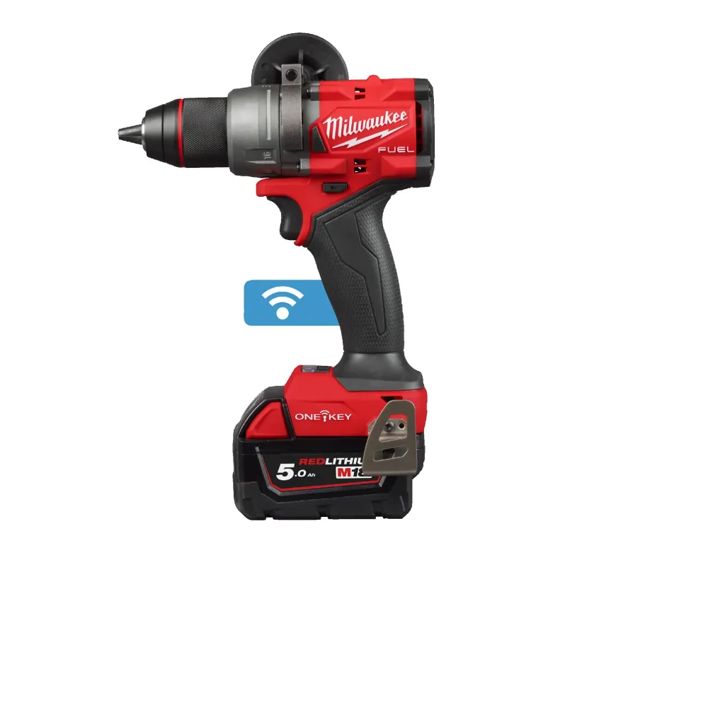 Milwaukee M18 ONEPD3-502X 18V 5AH slagborrmaskin