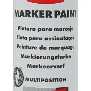MÄRKFÄRG SPRAY CRC FLUORESCERANDE RÖD 500ML