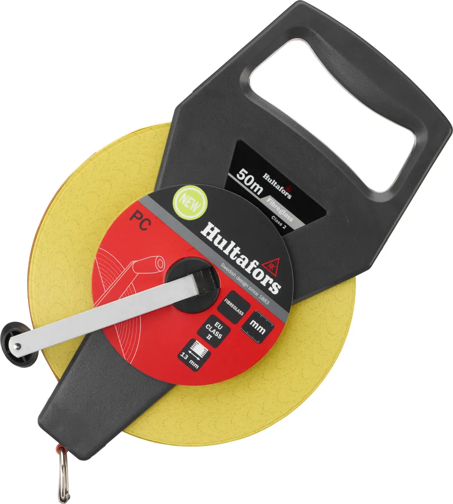MÅTTBAND PC 50 GLASFIBER 50M HULTAFORS