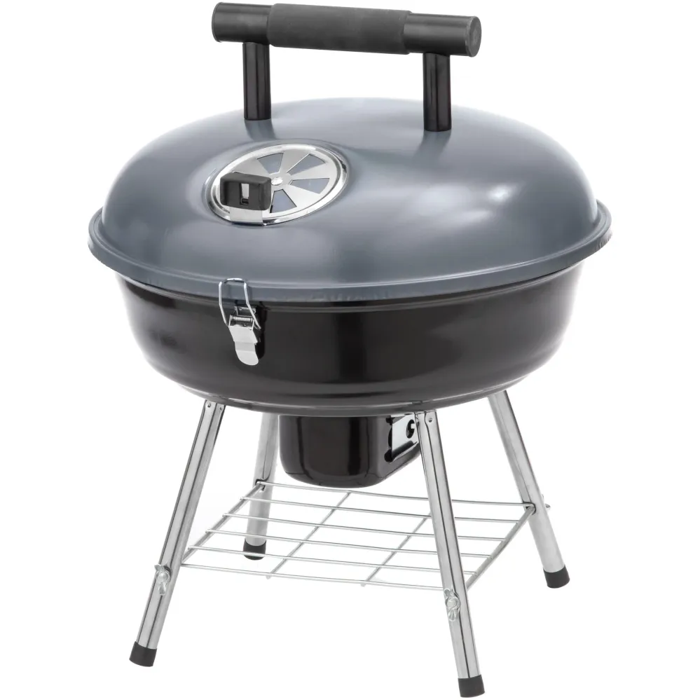 Mustang Kolgrill Festival grå 38 cm