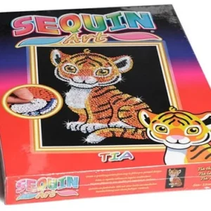 Paljettkonst Tia Tiger 25X34Cm