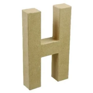 Pappbokstav H H20Cm B11,5Cm