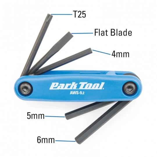 PARK TOOL AWS-9.2 Multiverktyg (5 verktyg)