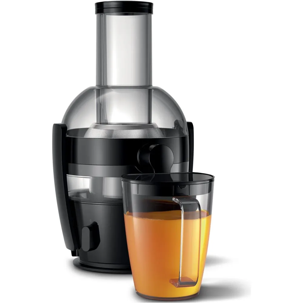 Philips Råsaftcentrifug HR1855 800W, black, 1 speed,