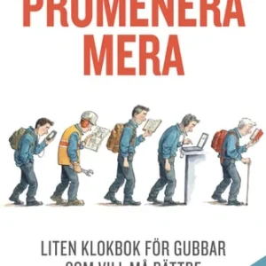 Promenera mera : liten klokbok för gubbar som vill må bättre (och bli gladare)