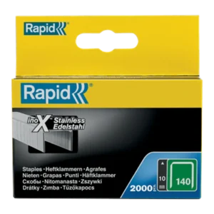 RAPID HÄFTKLAMMER 140/10 SS ROSTFRI 2000ST