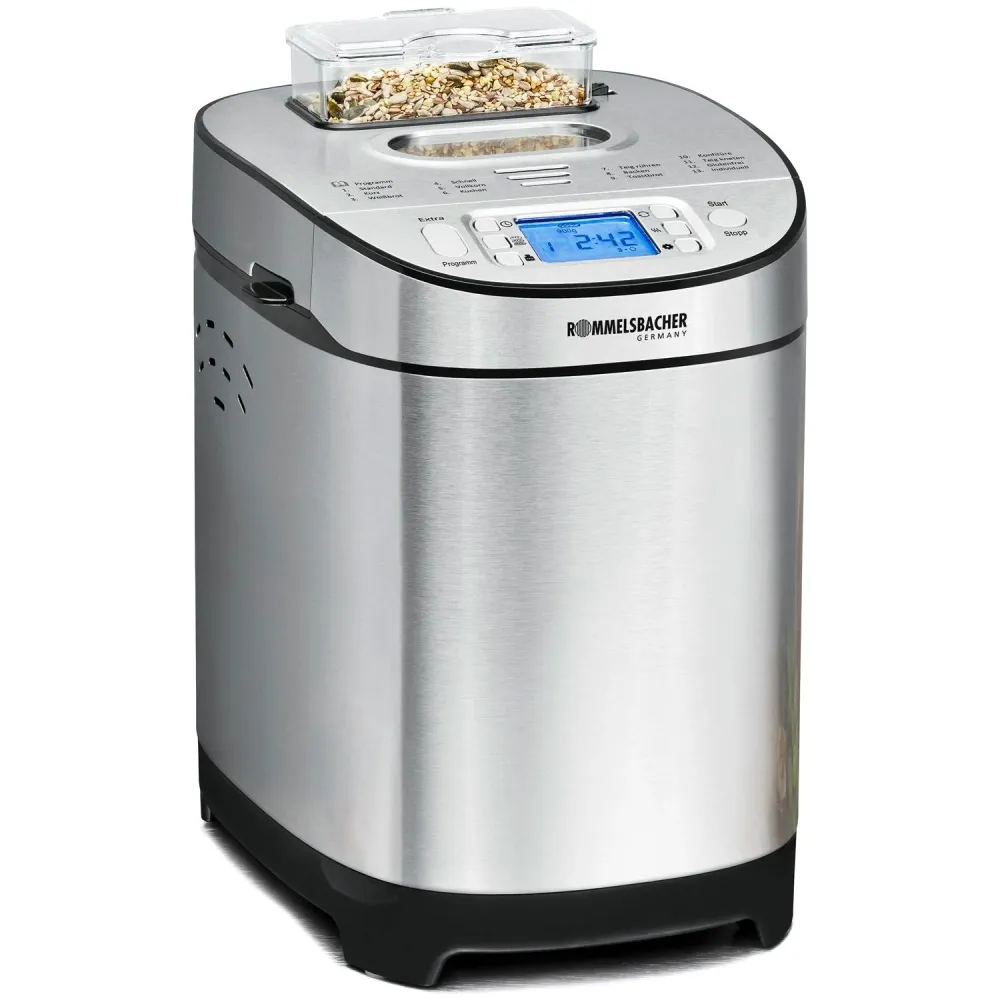 Rommelsbacher Bakmaskin BA 550 13 Bakprogram Gluten Free