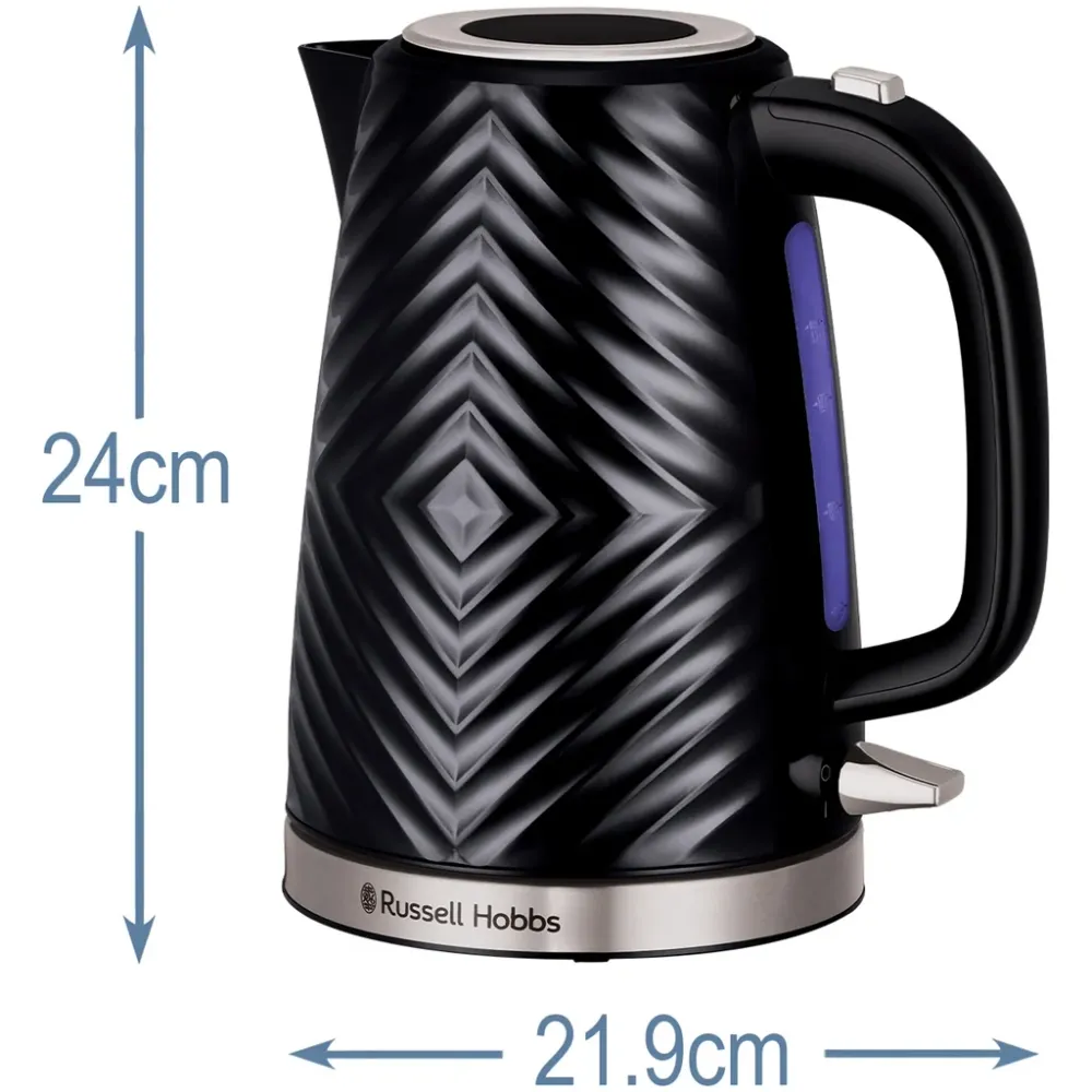 Russell Hobbs Vattenkokare Groove Kettle Black 26380-70
