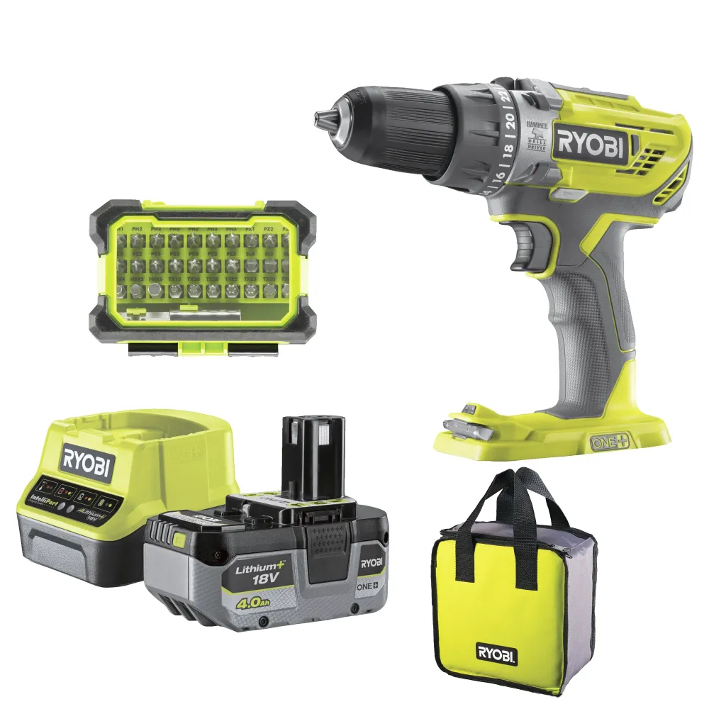 Ryobi R18PD3-140SA Slagskruvdragare