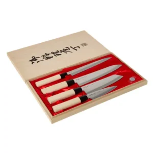 Satake Houcho Knivset i Balsabox