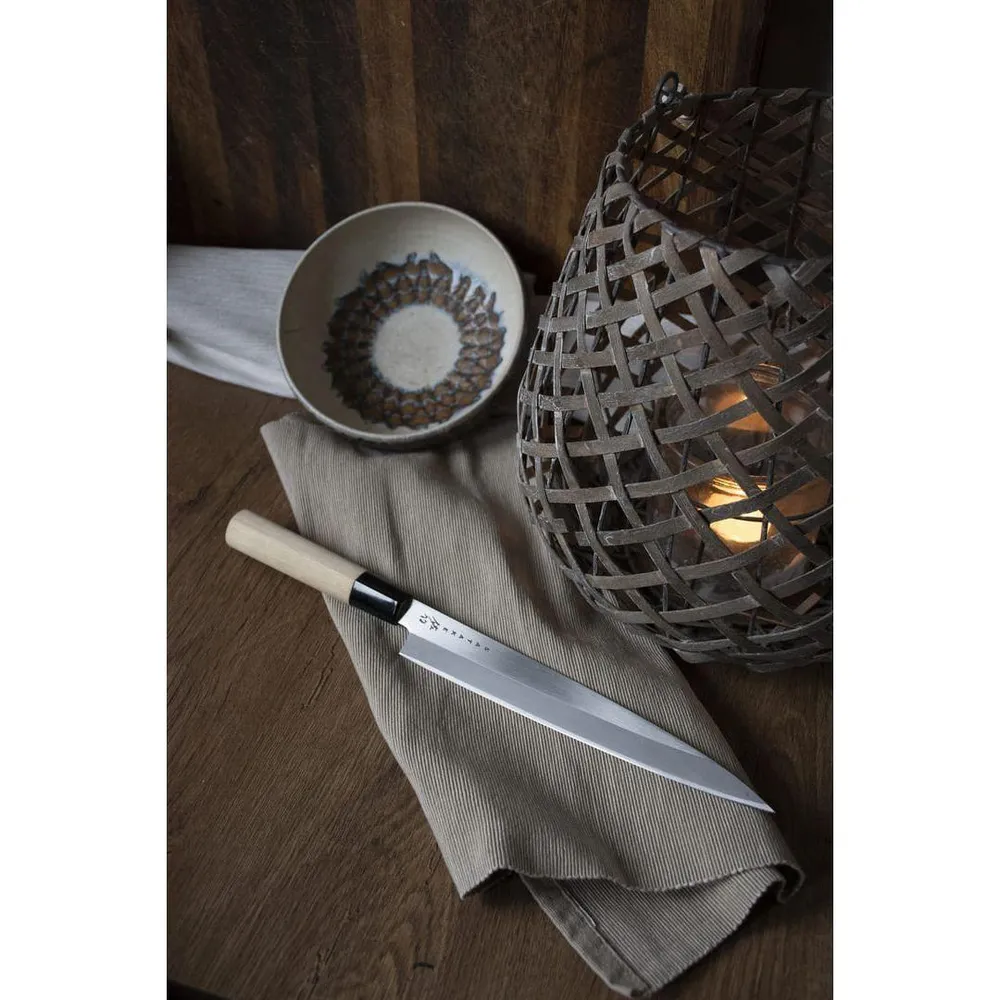 Satake Houcho Sashimi Filékniv Magnoliahandtag 21 cm