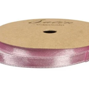 Satinband 10Mm 10M Ljuslila