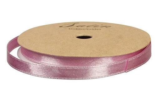Satinband 10Mm 10M Ljuslila