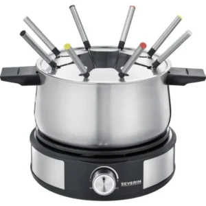 Severin Fondueset och crepemaskin 2in1 FO 2471 Severin svart