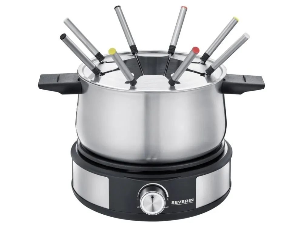 Severin Fondueset och crepemaskin 2in1 FO 2471 Severin svart