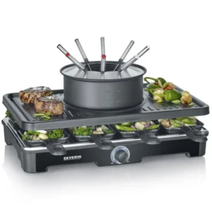 Severin Raclettgrill RG 2347 1400 W, svart