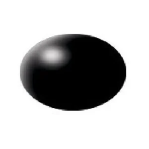 Silk Black (Ral 9005) Aqua Color Acrylic - 18Ml