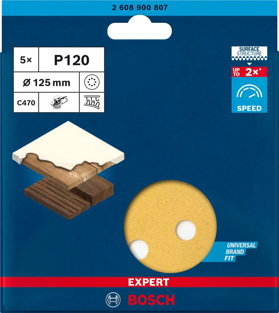 SLIPARK EXC K120 8H 125MM 5ST