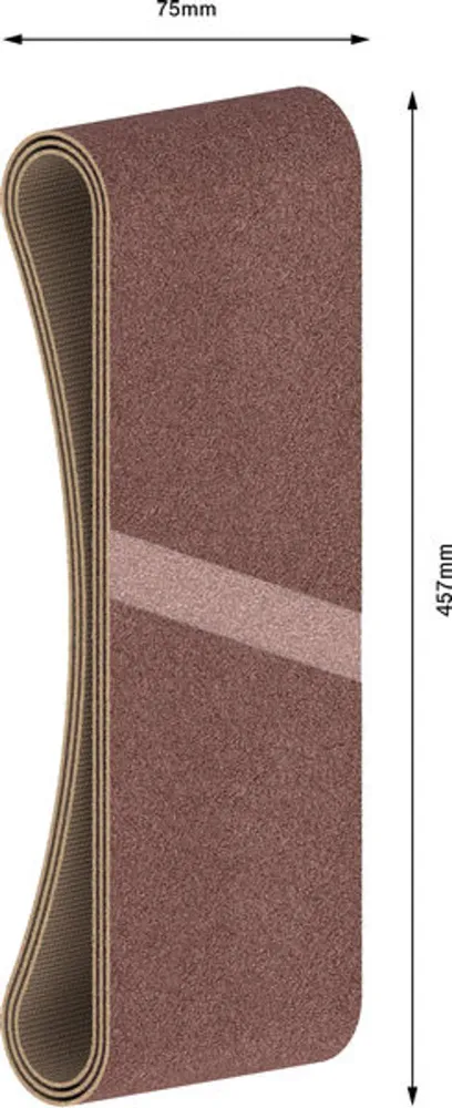 SLIPBAND RW 75X457 K150 3P