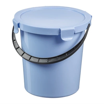 Spand med låg 5 Liter Placid blå