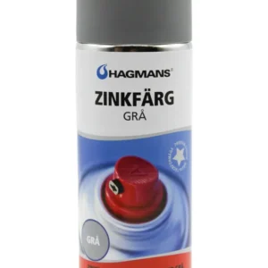 SPRAYFÄRG ZINKFÄRG GRÅ 400 ML