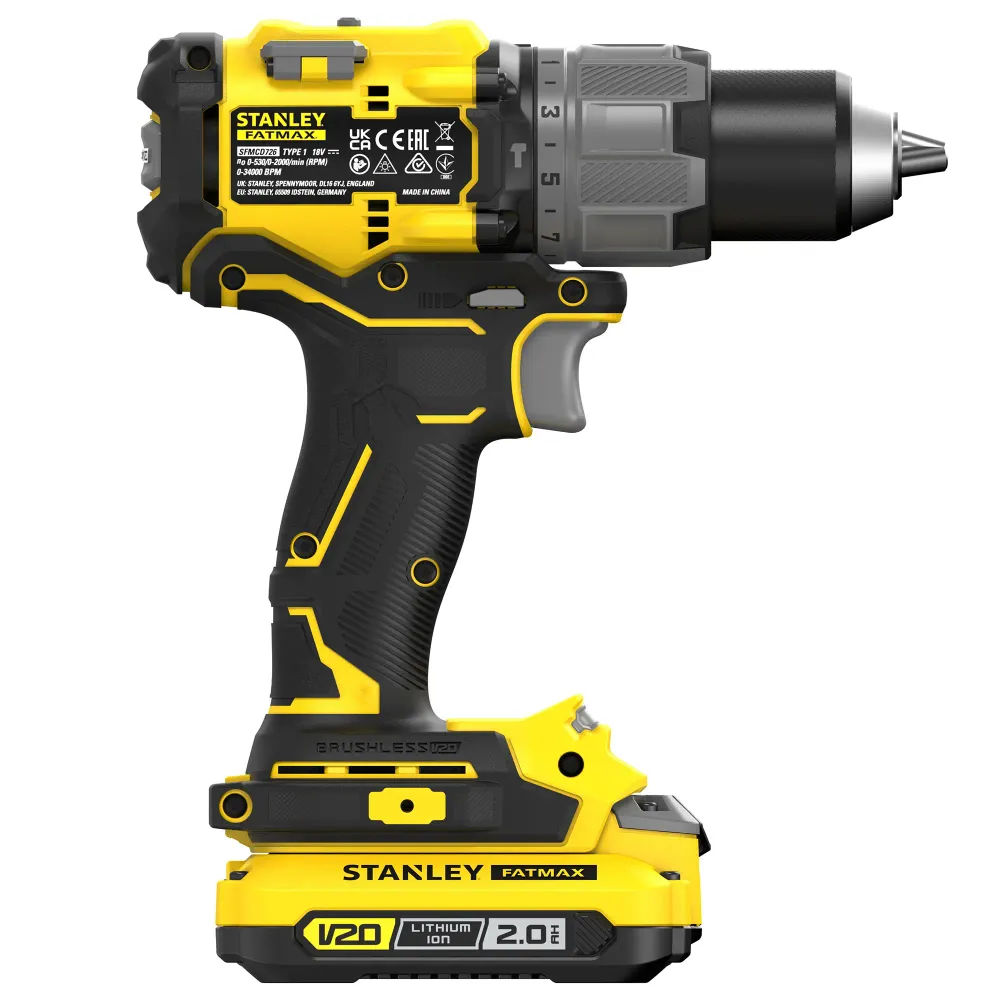 Stanley SFMCD726D2K-QW 18V 2Ah slagborrmaskin
