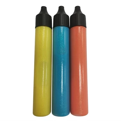 Stenfärg 3 St. Med Glitter
