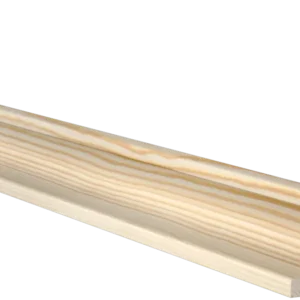 TAKLIST ALLMOGE FURU OBEHANDLAD 15X43MM SVANHALS