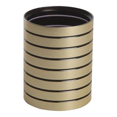 Tandmugg, H 9,5Cm, Dia. 7 Cm, Guld