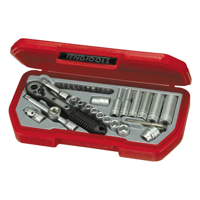 Teng Tools Bits/Hylssats 35st 1/4" Infästning Tum