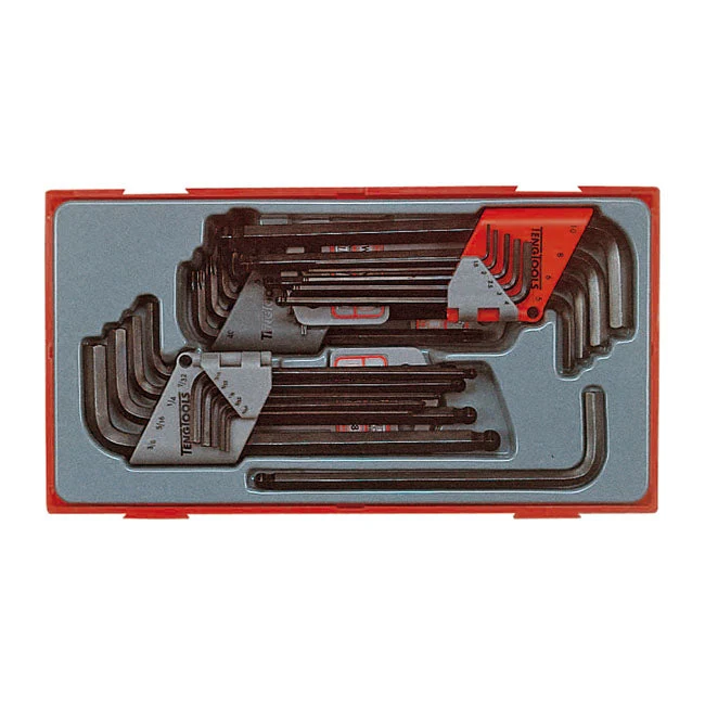Teng Tools Insexnycklar Set Tum/Metrisk/Torx 28st