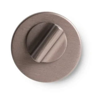 TOALETTLÅS R MÖRK BRONS BESLAG DESIGN