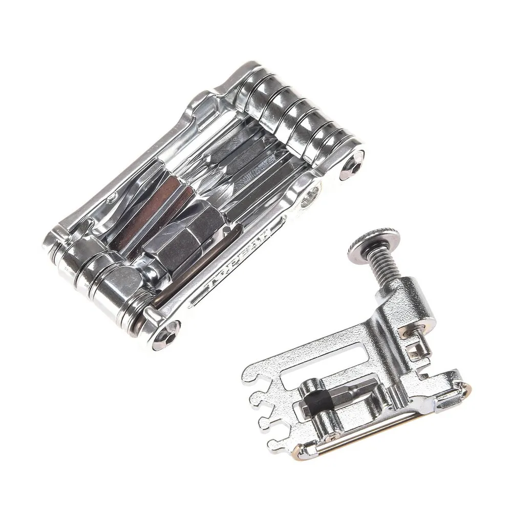 TOPEAK MINI PRO Silver Multi-Tool (20 verktyg + fodral)