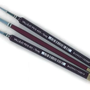 Toray Brushset Trekantigt Handtag Nº 3/0, 1, 4