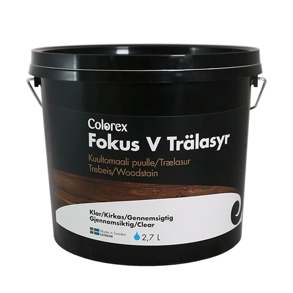 TRÄLASYR COLOREX FOKUS V KLAR 2,7L