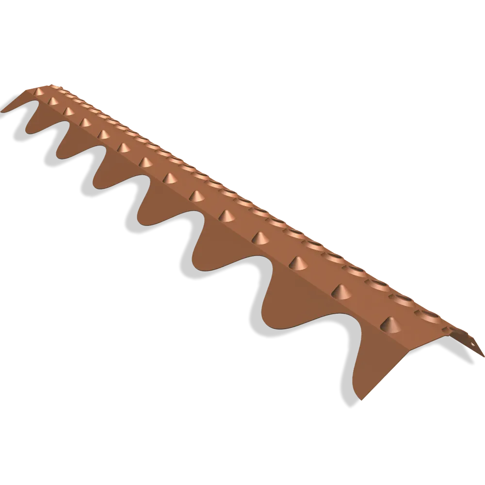 VENTINOCK 0,9 METER 2-KUPIG TEGELRÖD