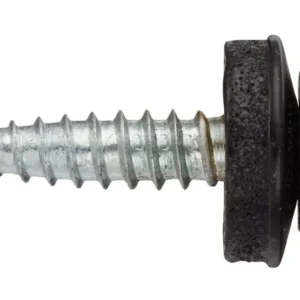 ÖVERLAPPSKRUV 4.9X20 MM SVART 10ST