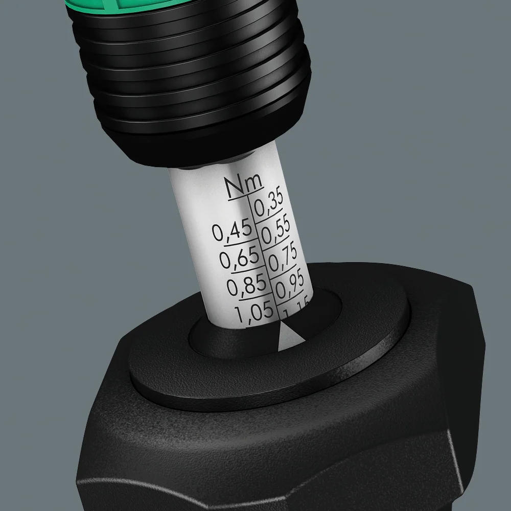 Wera 7440/41 Kraftform momentskruvmejselvsats 0,3–3,0 Nm