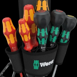 Wera 9621 Bältesfodral sats 2, 8 delar